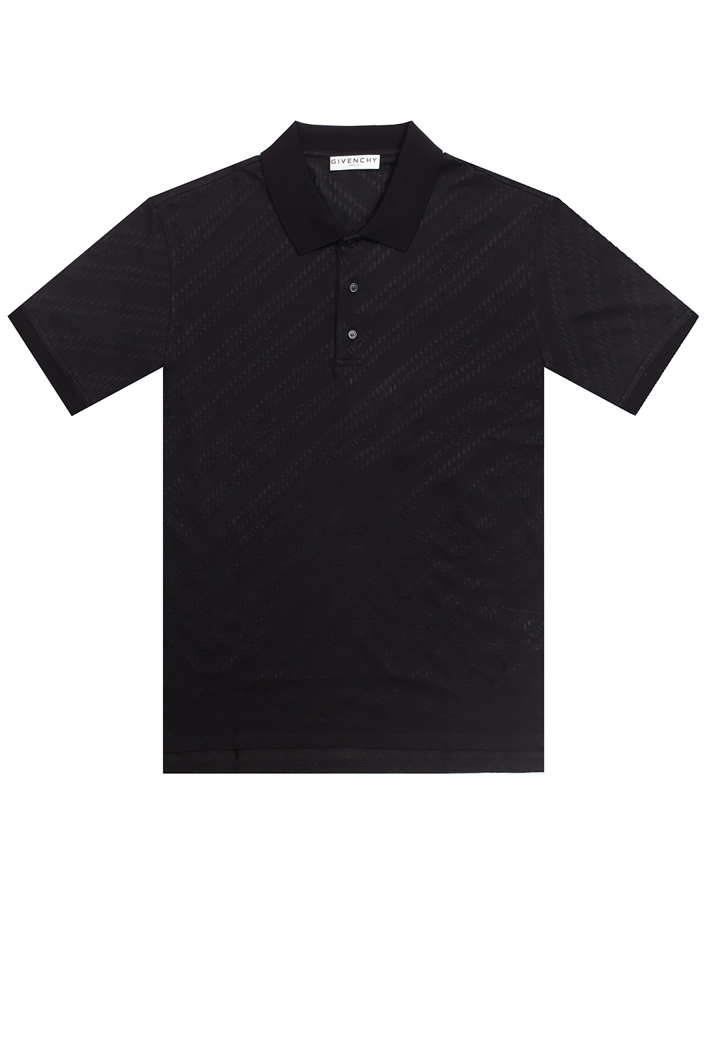 Givenchy Coll de polo acanalat amb dos botons Keith polo shirt